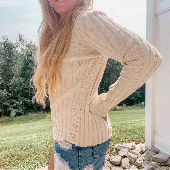 Banana Republic Tops - Banana republic white long sleeve